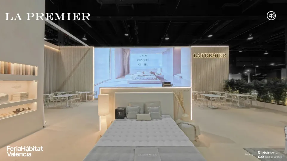 La Premier · Tour virtual 360° del stand